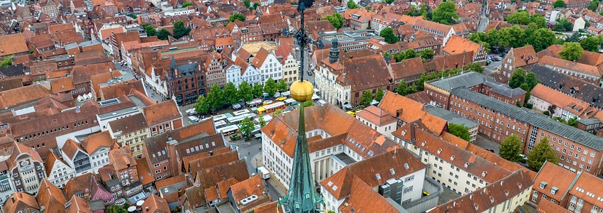 Altstadt Lüneburg. Foto: Hansestadt Lüneburg.