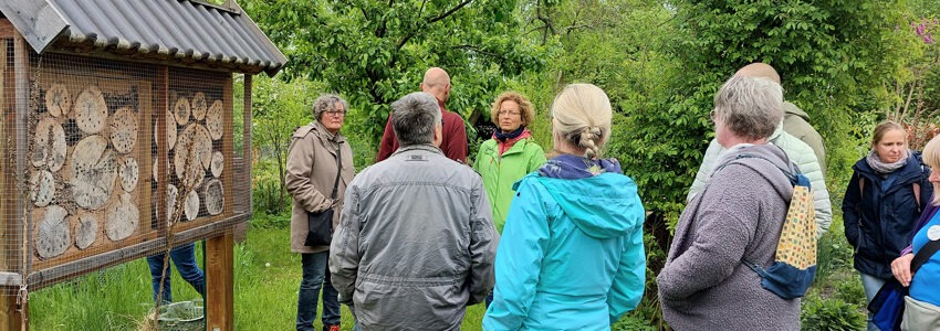 Bei der Naturführer-Ausbildung. Foto: NABU Lüneburg.