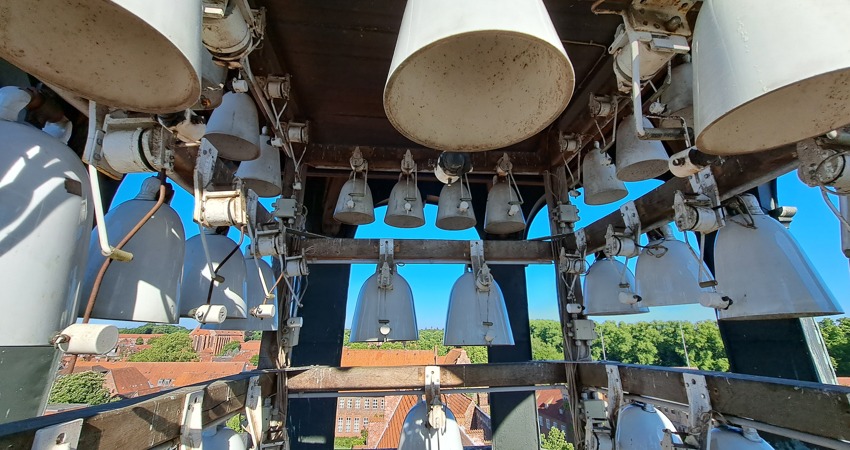 Glockenspiel im Rathaus. Foto: Hansestadt Lüneburg.