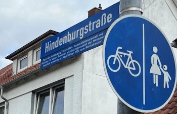 Anfang 2025 ist eine Befragung der Anwohnenden zur möglichen Umbenennung der Hindenburgstraße vorgesehen. Foto: Hansestadt Lüneburg.