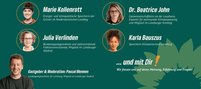 Dialogforum Kommunale Klimawende - 22.01.2025. Grafik: Sharepic (angepasst).