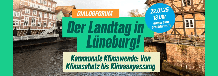 Dialogforum Kommunale Klimawende - 22.01.2025. Grafik: Sharepic (angepasst).