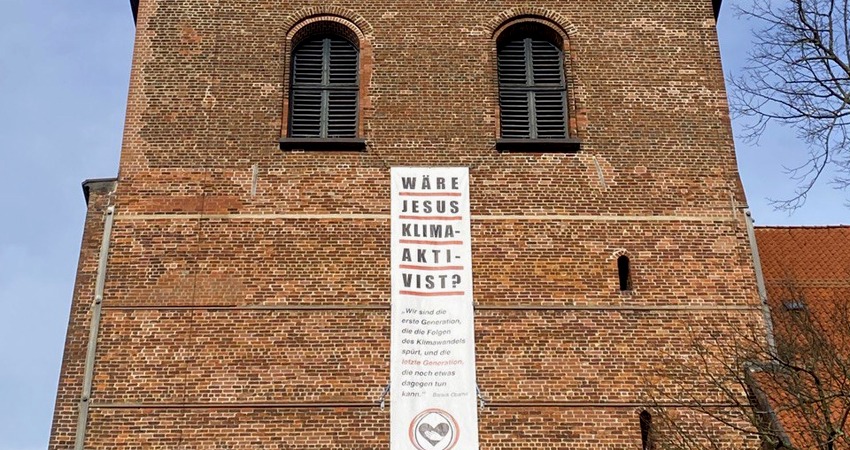 Wäre Jesus Klimaaktivist? Veranstaltungsreihe Kirchengemeinde St. Michaelis, Februar 2025. Foto: Norad.