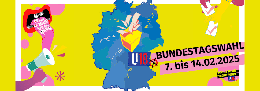 U18-Bundestagswahl. Grafik: Deutscher Bundesjugendring.