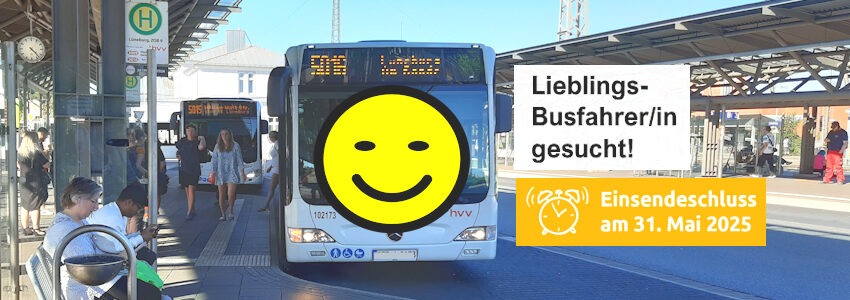 KVG: Lieblingbusfahrer:in gesucht - KVG 2025. Foto: Lüne-Blog.