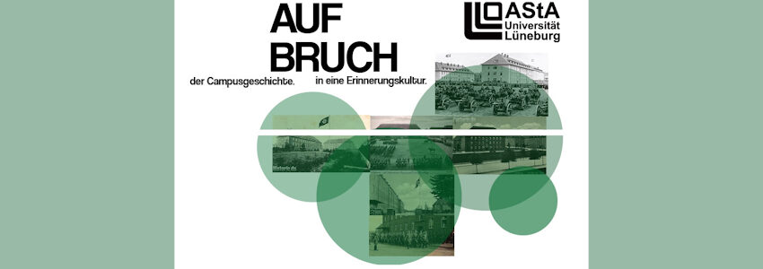 Aufbruch. Grafik: AStA Universität Lüneburg (angepasst).