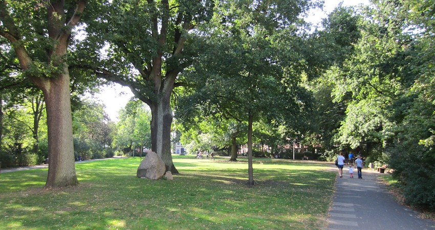 Clamart-Park in Lüneburg. Foto: Lünepedia, curid=932.