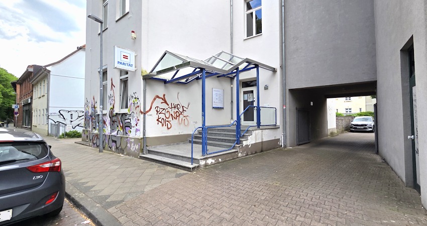 Der Paritätische in Lüneburg, Eingangsbereich. Foto: Lüne-Blog.