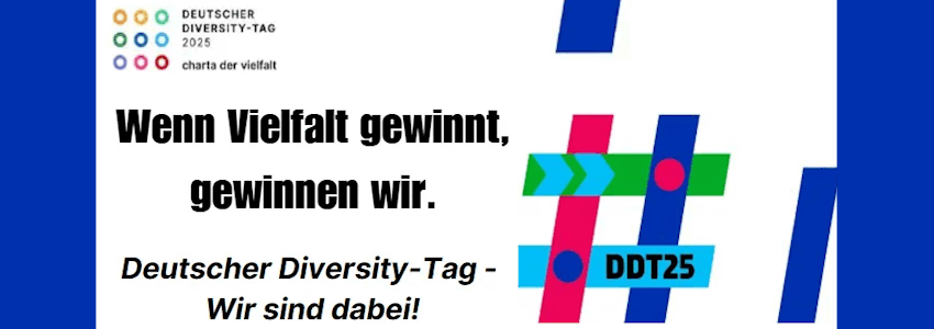 Diversity-Tag 2025. Sharepic (angepasst).