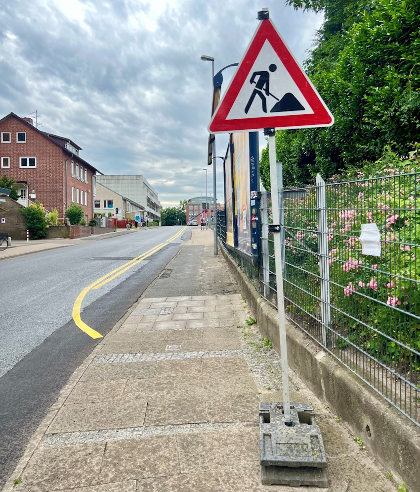 Foto: Hansestadt Lüneburg. Rettungsgasse Pulverweg.