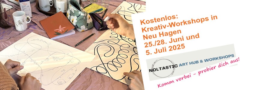 Noltastic: Kreativworkshops in Lüneburg Neu Hagen. Foto: Noltastic.