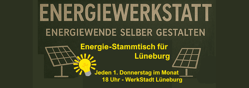moktwi: Monatlicher Energie-Stammtisch. Grafik: Sharepic.