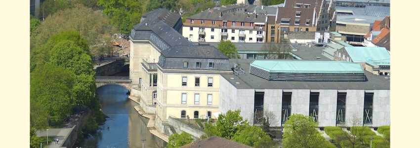 Blick von Süden auf den Landtag Niedersachsen im historischen Leineschloss. Foto: falco, Pixabay.