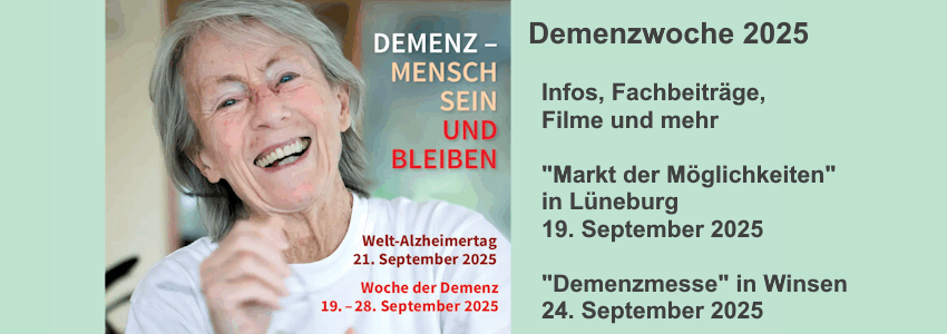 Grafik: Deutsche Alzheimer Gesellschaft e.V. Woche der Demenz 2025 (Plakat, Ausschnitt).