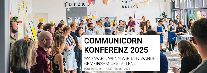 Communicorn Konferenz an der Leuphana Universität 16./17. September 2025. Foto: Markus Tiemann.