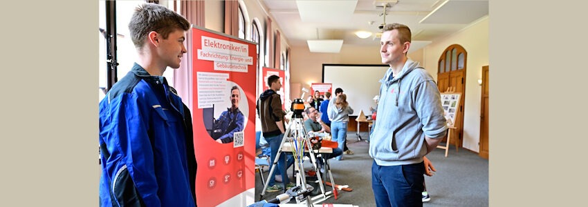 Foto: GHL Von Pflege bis Handwerk: Beim „Tag der Ausbildung“ stellt die Gesundheitsholding eine breite Palette an Berufen vor.