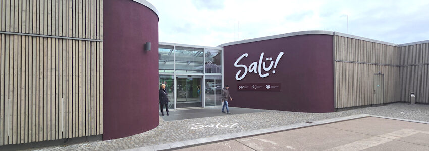 Foto: Lüne-Blog. SaLü - Salztherme Lüneburg. Eingangsbereich.
