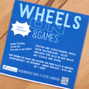 Foto: Flyer (aktualisiert). Inklusives Sportangebot des Instituts IfE in Lüneburg.