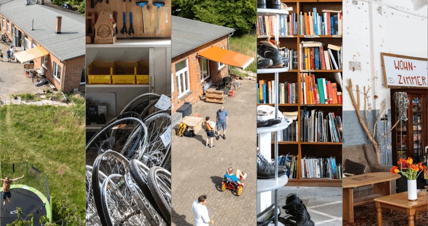 Foto: Commons Zentrum. Banner.