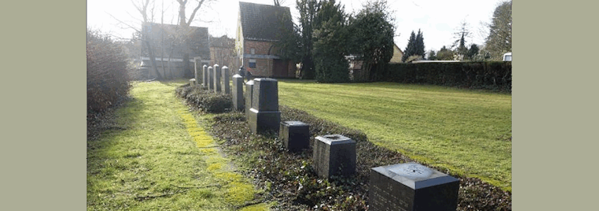 Jüdischer Friedhof Lüneburg mit Trauerhalle. Foto: Verena Ummenhofer, NLD. Creative Commons 4.0.