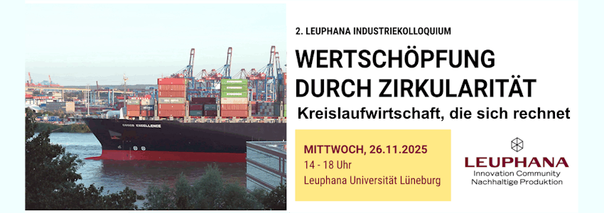 Grafik: Leuphana Universität (angepasst). Industriekolloquium Kreislaufwirtschaft, 26.11.2025.