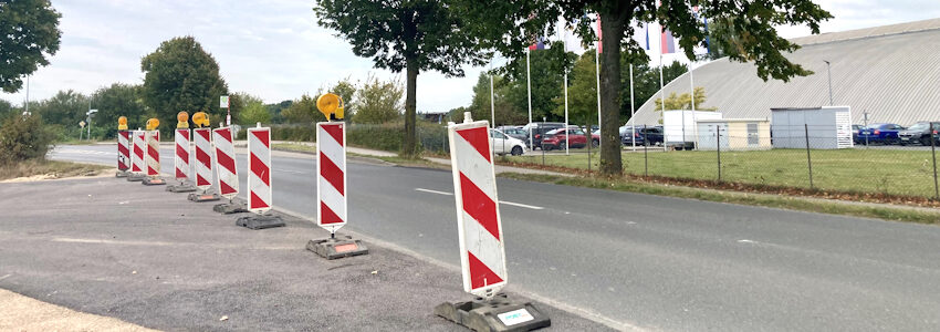 Archiv-Foto: Hansestadt Lüneburg. Zufahrt Wienebütteler Weg.