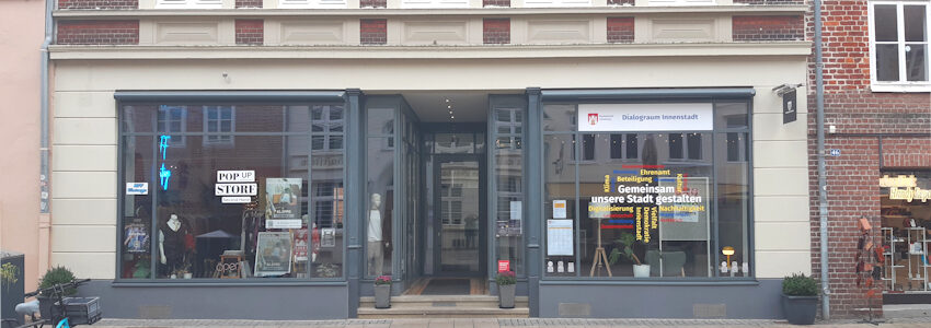 Foto: Lüne-Blog. Dialograum Innenstadt, Grapengießerstraße, Lüneburg.