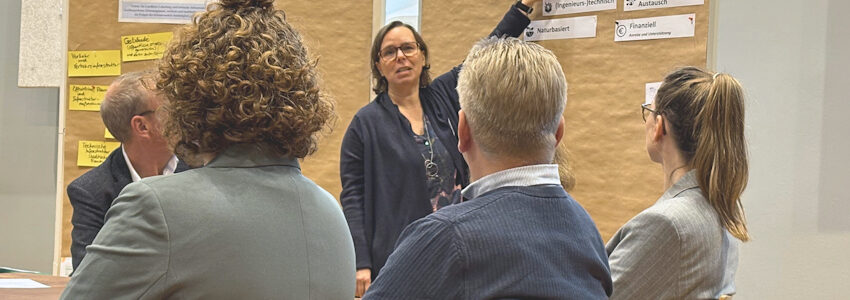 Foto: Landkreis Lüneburg. Beim Workshop am 28.10.2025 in Lüneburg entwickelten die Teilnehmenden gemeinsam Maßnahmen zur Anpassung an die Klimafolgen im Landkreis.