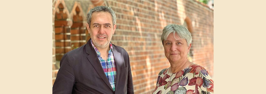 Foto: Hansestadt Lüneburg. Lüneburgs Stadtbaurätin Heike Gundermann und Hans-Christian Lied, neuer Fachbereichsleiter für Stadtentwicklung.
