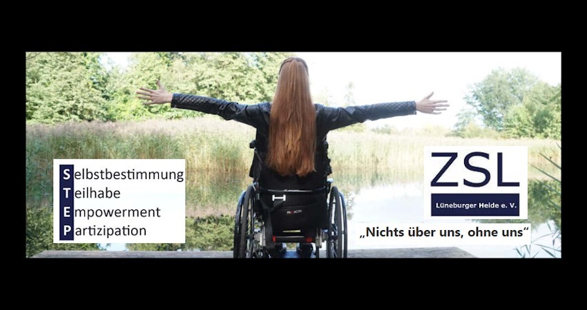 Foto: Screenshot der Internetseite Zentrum Selbstbestimmt Leben – Lüneburger Heide e. V. - https://zsl-lgh.de/ (angepasst).