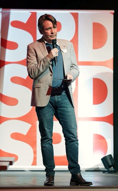 Foto: SPD Lüneburg. SPD-Landratskandidat André Schuler aus Embsen will Nachfolger von Landrat Jens Böther werden.