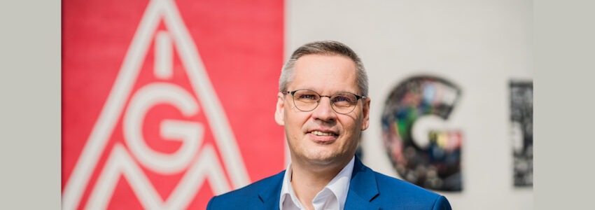 Foto: Stephan Guthahn, Agentur lieb.ich. Thorsten Gröger, Leiter des IG Metall-Bezirks Niedersachsen und Sachsen-Anhalt.