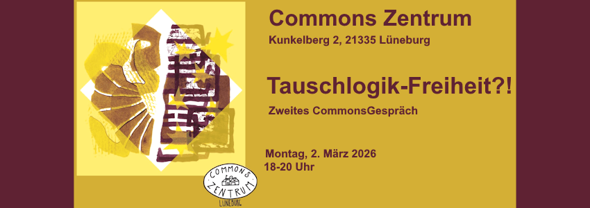 Grafik: Sharepic Commons Zentrum (angepasst). CommonsGespräch 02.02.2026.