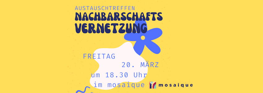 Grafik: Initiative Nachbarschaftsvernetzung (Sharepic).