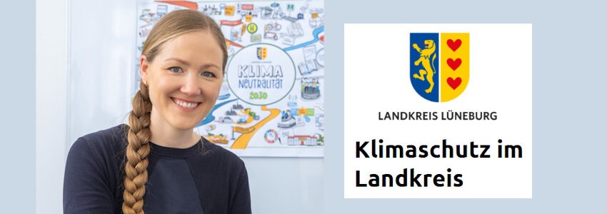 Foto: Landkreis Lüneburg. Ronja Röckemann ist zuständig für Klimaschutz, Kreisentwicklung und Wirtschaft im Klimamanagement des Landkreises Lüneburg.