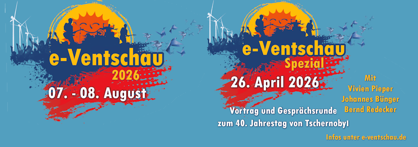 Grafik: Sharepic E-Ventschau. Veranstaltungen 2026.