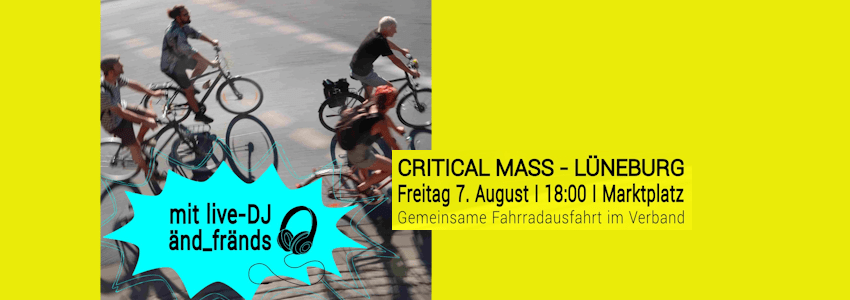 Sharepic Critical Mass, August 2026.