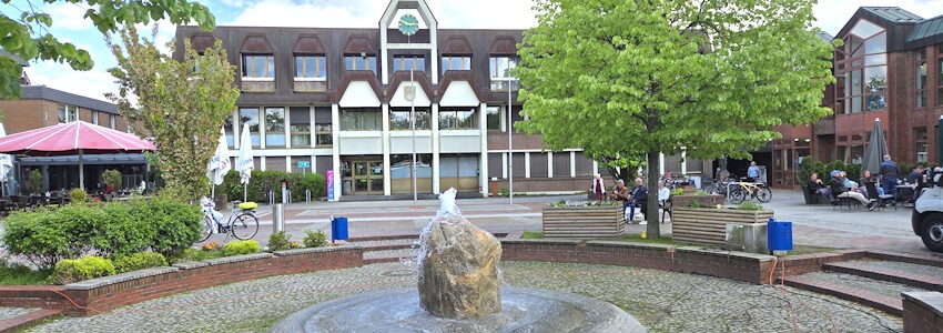 Foto: Lüne-Blog. Rathaus in Adendorf.