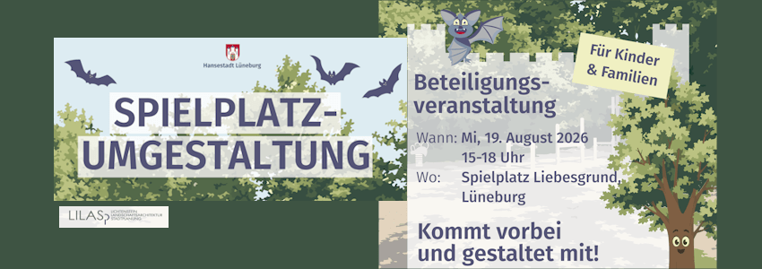 Grafik: Hansestadt Lüneburg. Sharepic (angepasst).